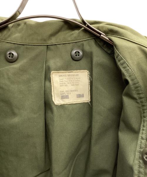 US ARMY（ユーエスアーミー）US ARMY (ユーエスアーミー) M-65 フィールドジャケット 70s グリーン サイズ:SMALL REGULARの古着・服飾アイテム