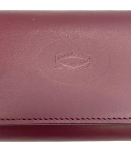 Cartier（カルティエ）Cartier (カルティエ) 6連キーケース マストライン ボルドーの古着・服飾アイテム