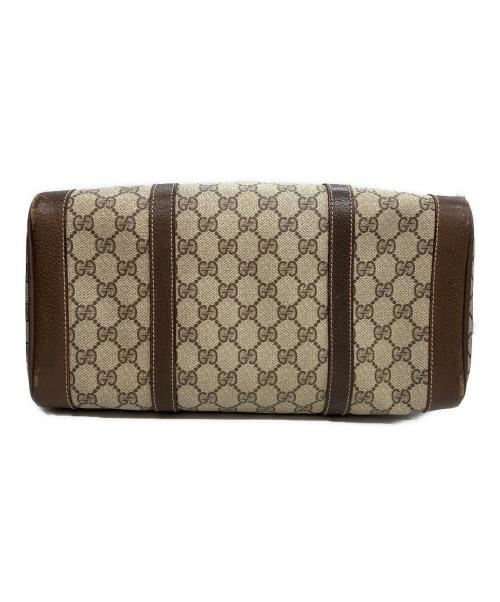 GUCCI（グッチ）GUCCI (グッチ) GUCCI(グッチ) ボストンバッグ OLD GUCCI ブラウンの古着・服飾アイテム