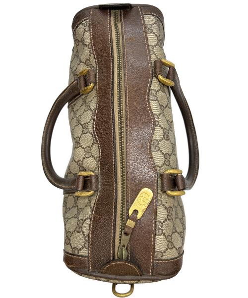 GUCCI（グッチ）GUCCI (グッチ) GUCCI(グッチ) ボストンバッグ OLD GUCCI ブラウンの古着・服飾アイテム