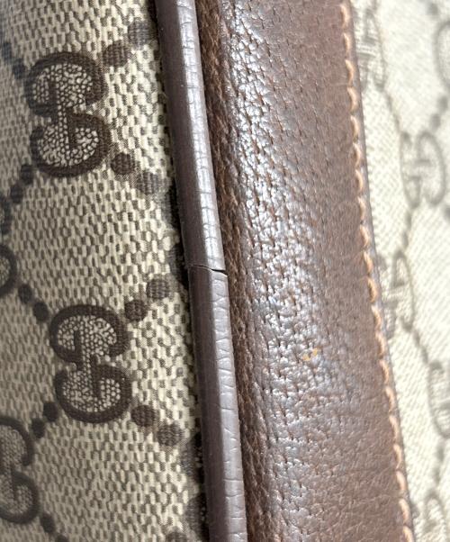 GUCCI（グッチ）GUCCI (グッチ) GUCCI(グッチ) ボストンバッグ OLD GUCCI ブラウンの古着・服飾アイテム