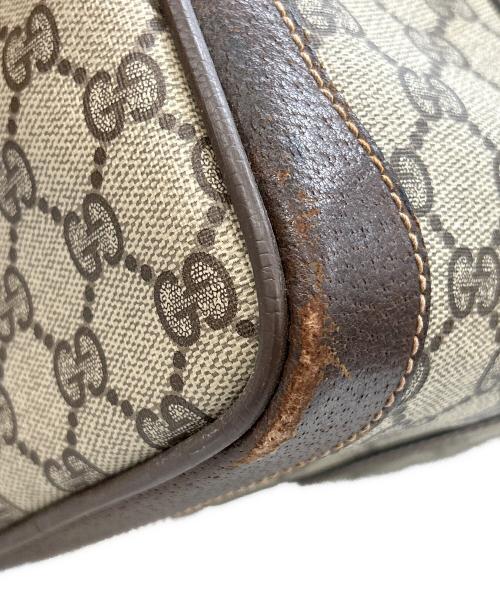 GUCCI（グッチ）GUCCI (グッチ) GUCCI(グッチ) ボストンバッグ OLD GUCCI ブラウンの古着・服飾アイテム