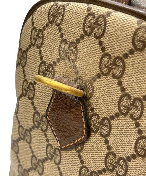 GUCCI（グッチ）GUCCI (グッチ) GUCCI(グッチ) ボストンバッグ OLD GUCCI ブラウンの古着・服飾アイテム