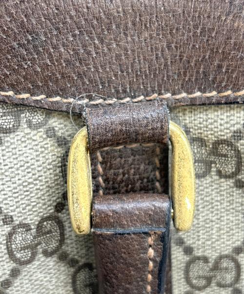 GUCCI（グッチ）GUCCI (グッチ) GUCCI(グッチ) ボストンバッグ OLD GUCCI ブラウンの古着・服飾アイテム