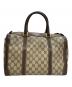 GUCCI (グッチ) GUCCI(グッチ) ボストンバッグ OLD GUCCI ブラウン：27000円