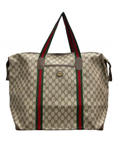 中古・古着通販】GUCCI (グッチ) ボストンバッグ シェリーライン