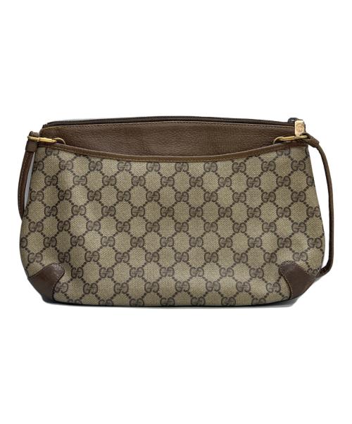 GUCCI（グッチ）GUCCI (グッチ) ショルダーバッグ シェリーライン ブラウンの古着・服飾アイテム