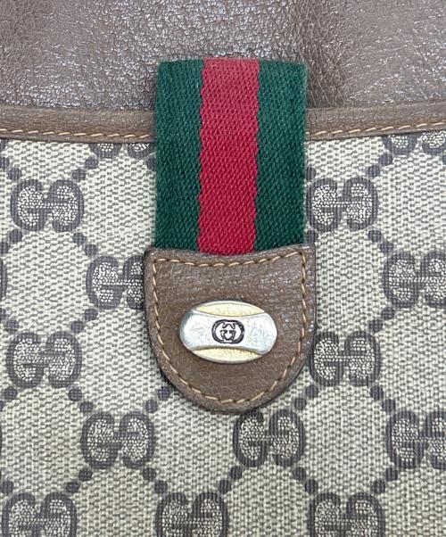 GUCCI（グッチ）GUCCI (グッチ) ショルダーバッグ シェリーライン ブラウンの古着・服飾アイテム