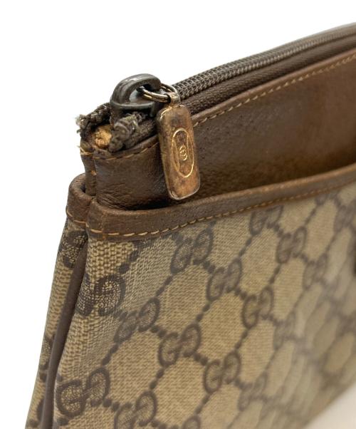 GUCCI（グッチ）GUCCI (グッチ) ショルダーバッグ シェリーライン ブラウンの古着・服飾アイテム