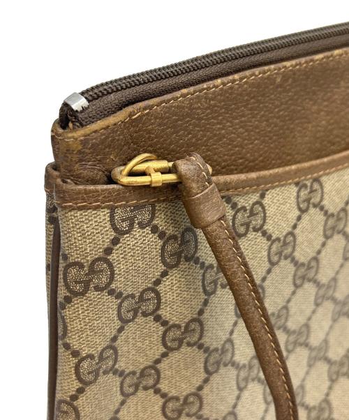 GUCCI（グッチ）GUCCI (グッチ) ショルダーバッグ シェリーライン ブラウンの古着・服飾アイテム