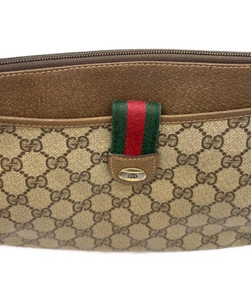 GUCCI（グッチ）GUCCI (グッチ) ショルダーバッグ シェリーライン ブラウンの古着・服飾アイテム