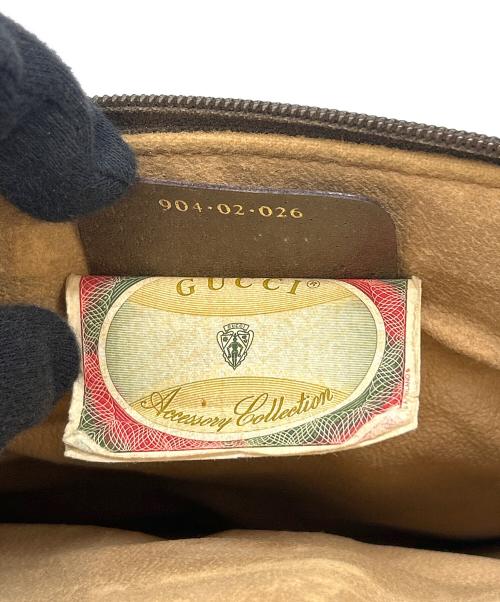 GUCCI（グッチ）GUCCI (グッチ) ショルダーバッグ シェリーライン ブラウンの古着・服飾アイテム