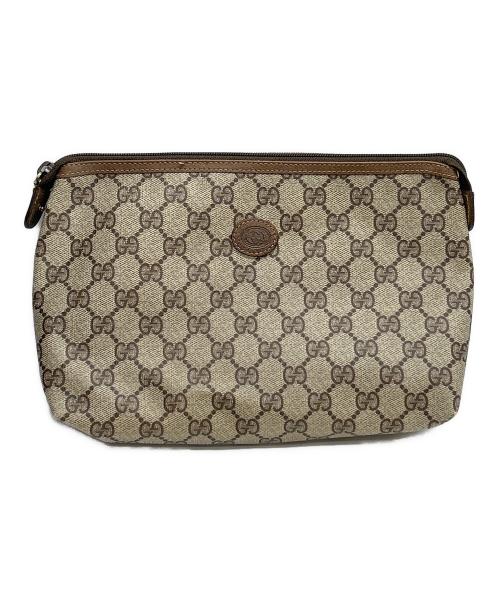 GUCCI（グッチ）GUCCI (グッチ) セカンドバッグ ブラウンの古着・服飾アイテム