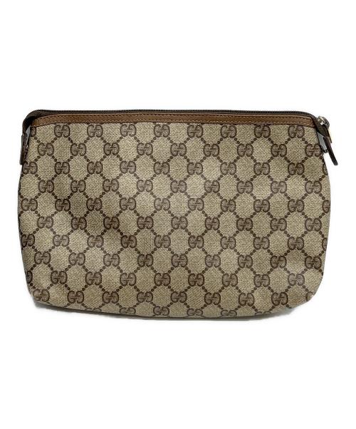 GUCCI（グッチ）GUCCI (グッチ) セカンドバッグ ブラウンの古着・服飾アイテム