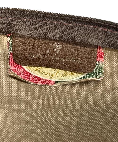 GUCCI（グッチ）GUCCI (グッチ) セカンドバッグ ブラウンの古着・服飾アイテム