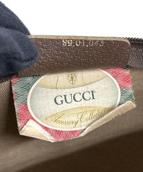 GUCCI（グッチ）GUCCI (グッチ) セカンドバッグ ブラウンの古着・服飾アイテム