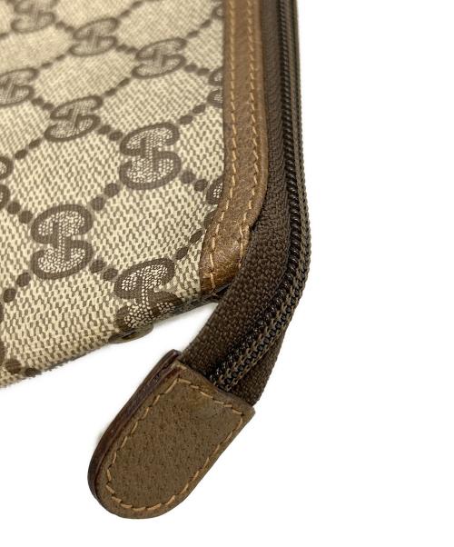 GUCCI（グッチ）GUCCI (グッチ) セカンドバッグ ブラウンの古着・服飾アイテム