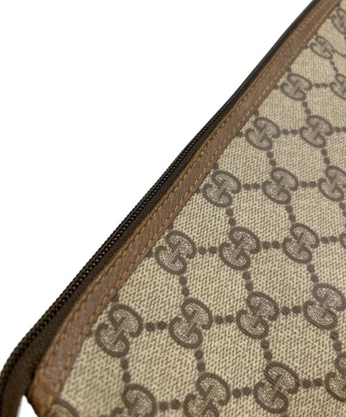 GUCCI（グッチ）GUCCI (グッチ) セカンドバッグ ブラウンの古着・服飾アイテム
