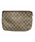 GUCCI (グッチ) セカンドバッグ ブラウン：12000円
