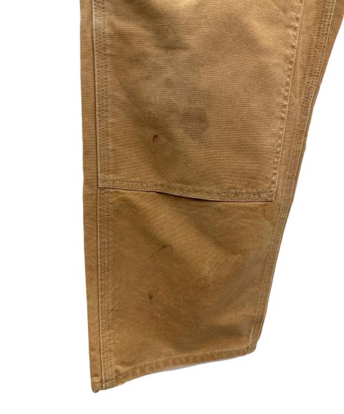 CarHartt（カーハート）CarHartt (カーハート) DOUBLE FRONT WORK DUNGAREE ベージュ サイズ:33×30の古着・服飾アイテム