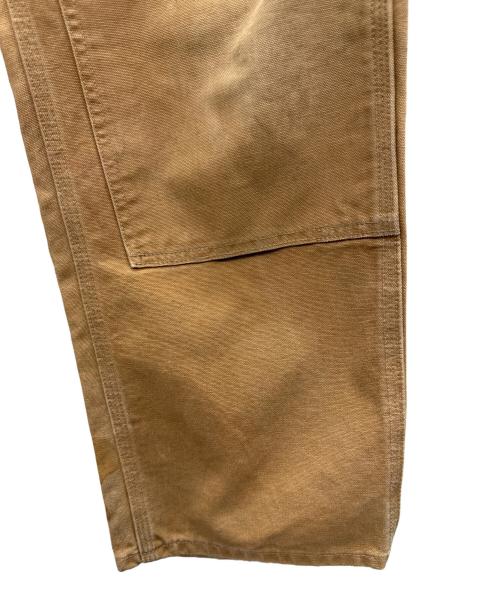 CarHartt（カーハート）CarHartt (カーハート) DOUBLE FRONT WORK DUNGAREE ベージュ サイズ:33×30の古着・服飾アイテム