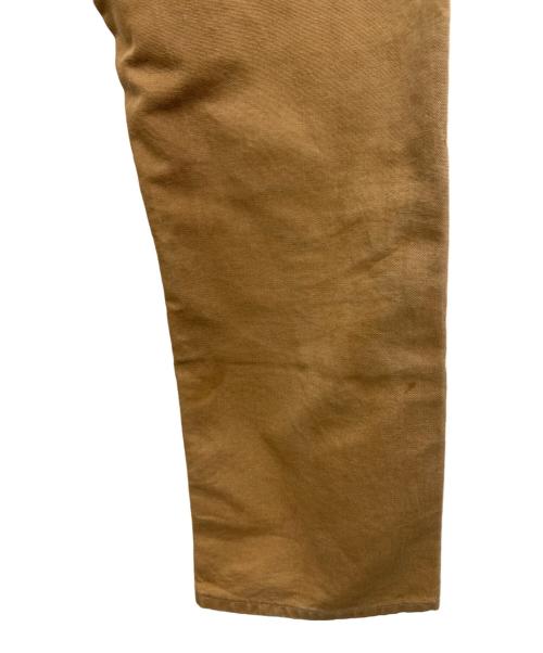 CarHartt（カーハート）CarHartt (カーハート) DOUBLE FRONT WORK DUNGAREE ベージュ サイズ:33×30の古着・服飾アイテム