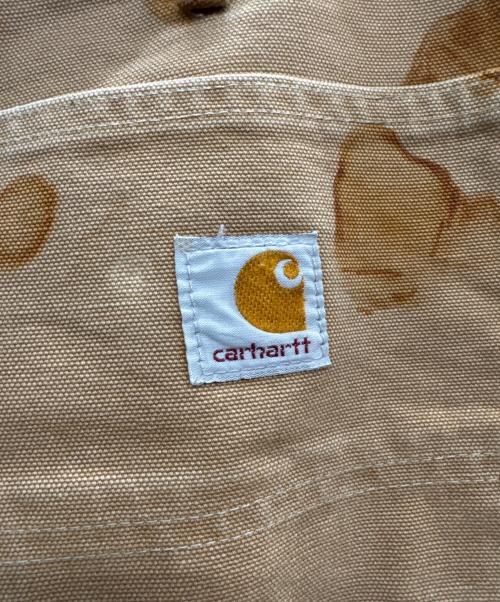 CarHartt（カーハート）CarHartt (カーハート) DOUBLE FRONT WORK DUNGAREE ベージュ サイズ:33×30の古着・服飾アイテム