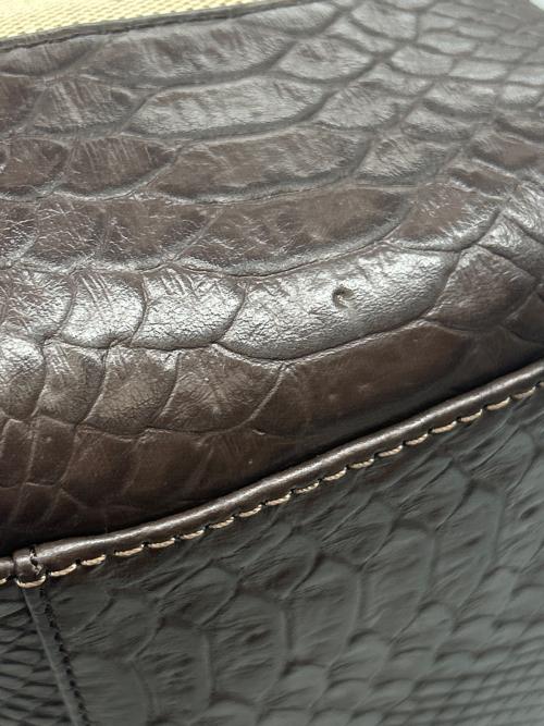 COACH（コーチ）COACH (コーチ) ショルダーバッグ シグネチャー ブラウンの古着・服飾アイテム