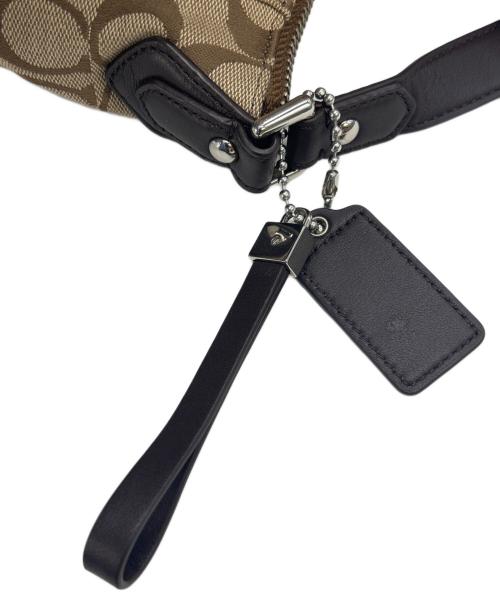 COACH（コーチ）COACH (コーチ) ショルダーバッグ シグネチャー ブラウンの古着・服飾アイテム