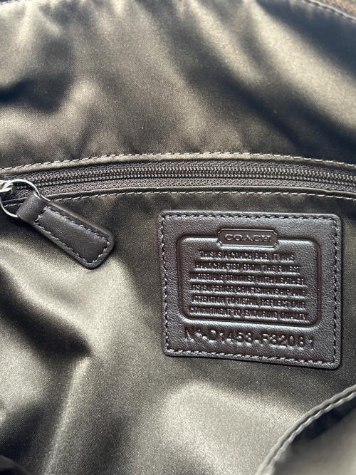 COACH（コーチ）COACH (コーチ) ショルダーバッグ シグネチャー ブラウンの古着・服飾アイテム