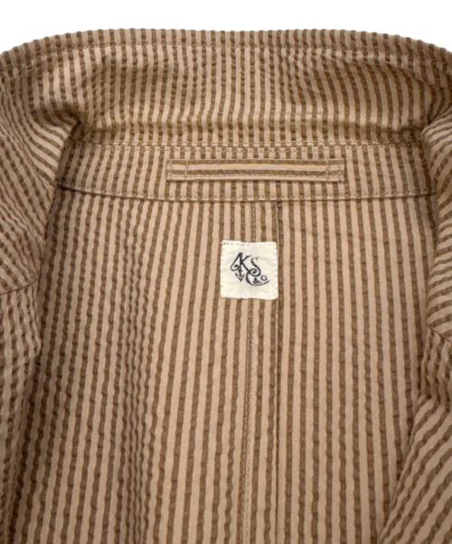 KAPTAIN SUNSHINE（キャプテンサンシャイン）KAPTAIN SUNSHINE (キャプテンサンシャイン) テーラードジャケット ベージュ サイズ:38の古着・服飾アイテム
