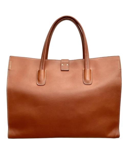 Felisi（フェリージ）Felisi (フェリージ) レザートートバッグ ブラウンの古着・服飾アイテム