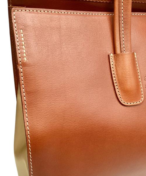 Felisi（フェリージ）Felisi (フェリージ) レザートートバッグ ブラウンの古着・服飾アイテム