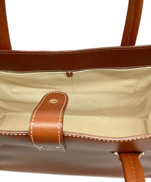 Felisi（フェリージ）Felisi (フェリージ) レザートートバッグ ブラウンの古着・服飾アイテム