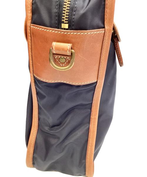 Felisi（フェリージ）Felisi (フェリージ) UNITED ARROWS (ユナイテッドアローズ) 2WAYビジネスバッグ ネイビー×ブラウンの古着・服飾アイテム