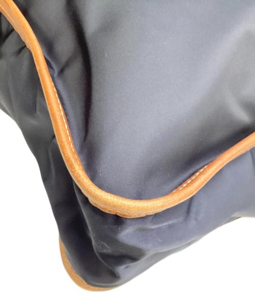 Felisi（フェリージ）Felisi (フェリージ) UNITED ARROWS (ユナイテッドアローズ) 2WAYビジネスバッグ ネイビー×ブラウンの古着・服飾アイテム