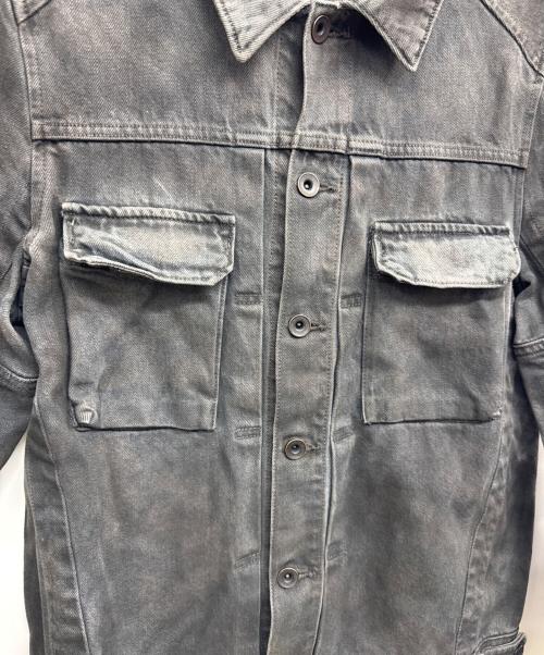 SIVA（シヴァ）SIVA (シヴァ) ドッキングデニムジャケット ブラック サイズ:2の古着・服飾アイテム