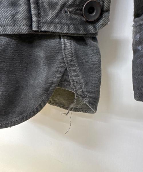 SIVA（シヴァ）SIVA (シヴァ) ドッキングデニムジャケット ブラック サイズ:2の古着・服飾アイテム