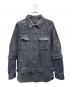 SIVA（シヴァ）の古着「ドッキングデニムジャケット」｜ブラック
