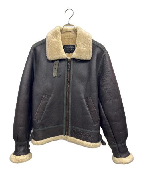 NISHINO INTERNATIONAL（ニシノ インターナショナル）NISHINO INTERNATIONAL (ニシノ インターナショナル) B-3 フライトジャケット ブラウン サイズ:Lの古着・服飾アイテム