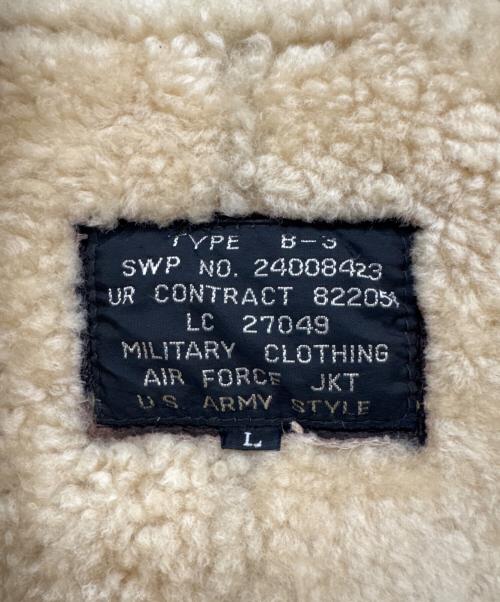 NISHINO INTERNATIONAL（ニシノ インターナショナル）NISHINO INTERNATIONAL (ニシノ インターナショナル) B-3 フライトジャケット ブラウン サイズ:Lの古着・服飾アイテム