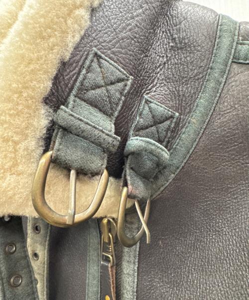 NISHINO INTERNATIONAL（ニシノ インターナショナル）NISHINO INTERNATIONAL (ニシノ インターナショナル) B-3 フライトジャケット ブラウン サイズ:Lの古着・服飾アイテム