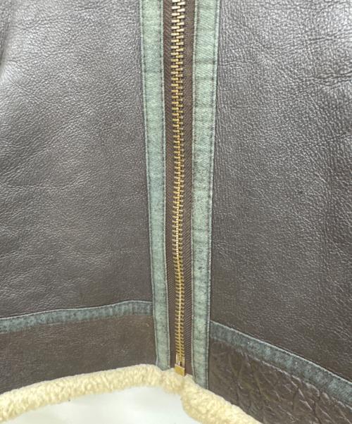 NISHINO INTERNATIONAL（ニシノ インターナショナル）NISHINO INTERNATIONAL (ニシノ インターナショナル) B-3 フライトジャケット ブラウン サイズ:Lの古着・服飾アイテム