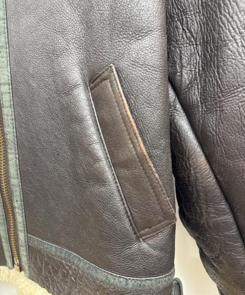 NISHINO INTERNATIONAL（ニシノ インターナショナル）NISHINO INTERNATIONAL (ニシノ インターナショナル) B-3 フライトジャケット ブラウン サイズ:Lの古着・服飾アイテム