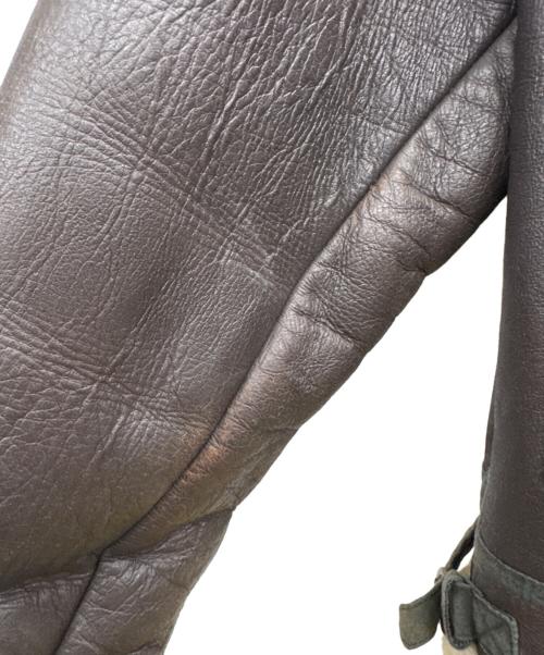 NISHINO INTERNATIONAL（ニシノ インターナショナル）NISHINO INTERNATIONAL (ニシノ インターナショナル) B-3 フライトジャケット ブラウン サイズ:Lの古着・服飾アイテム