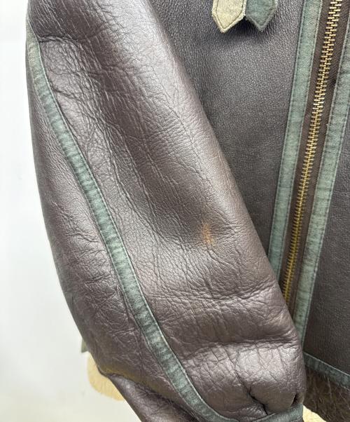 NISHINO INTERNATIONAL（ニシノ インターナショナル）NISHINO INTERNATIONAL (ニシノ インターナショナル) B-3 フライトジャケット ブラウン サイズ:Lの古着・服飾アイテム