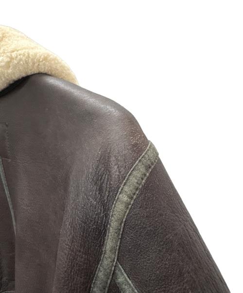 NISHINO INTERNATIONAL（ニシノ インターナショナル）NISHINO INTERNATIONAL (ニシノ インターナショナル) B-3 フライトジャケット ブラウン サイズ:Lの古着・服飾アイテム