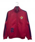 POLO RALPH LAURENポロ・ラルフローレン）の古着「トラックジャケット」｜レッド