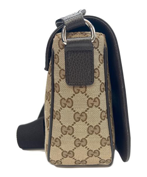 GUCCI（グッチ）GUCCI (グッチ) ショルダーバッグ GG ブラウンの古着・服飾アイテム