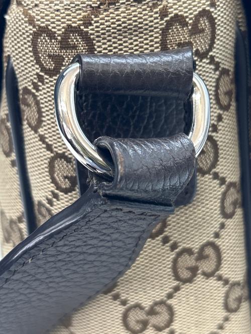 GUCCI（グッチ）GUCCI (グッチ) ショルダーバッグ GG ブラウンの古着・服飾アイテム